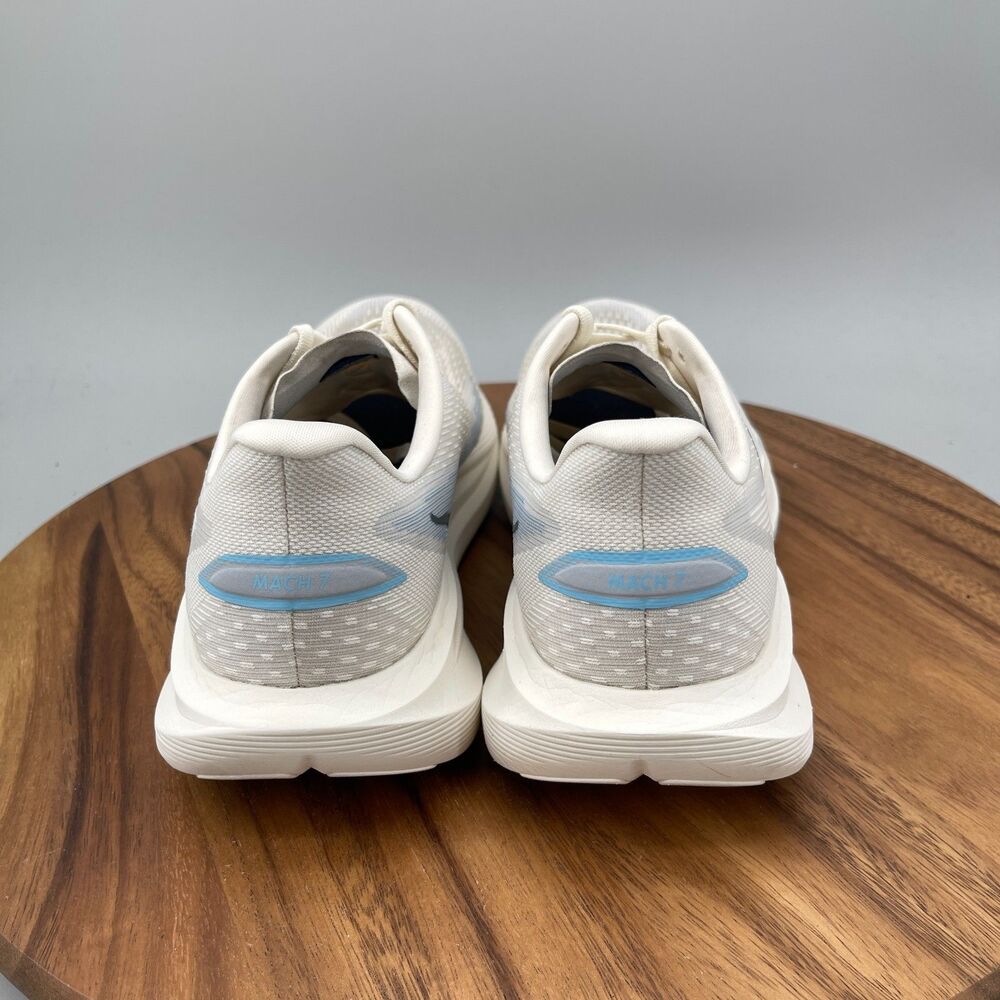 Hoka One One Mach 7 Mens Size 11 D White Road Running Comfort Walking Sneakers - Picture 4 of 9
